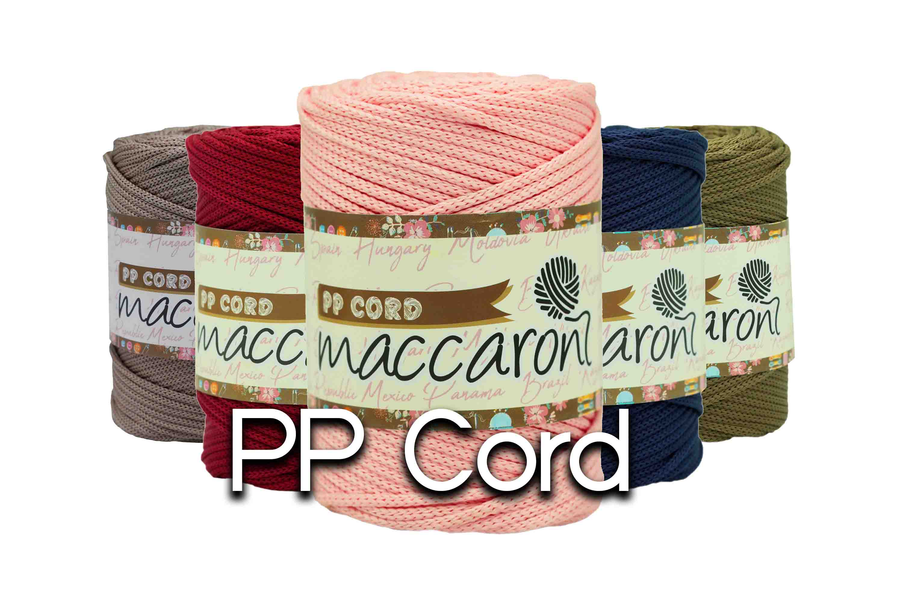 pp cord polyproplene yarn polyproplene cord yarns maccaroni yarn