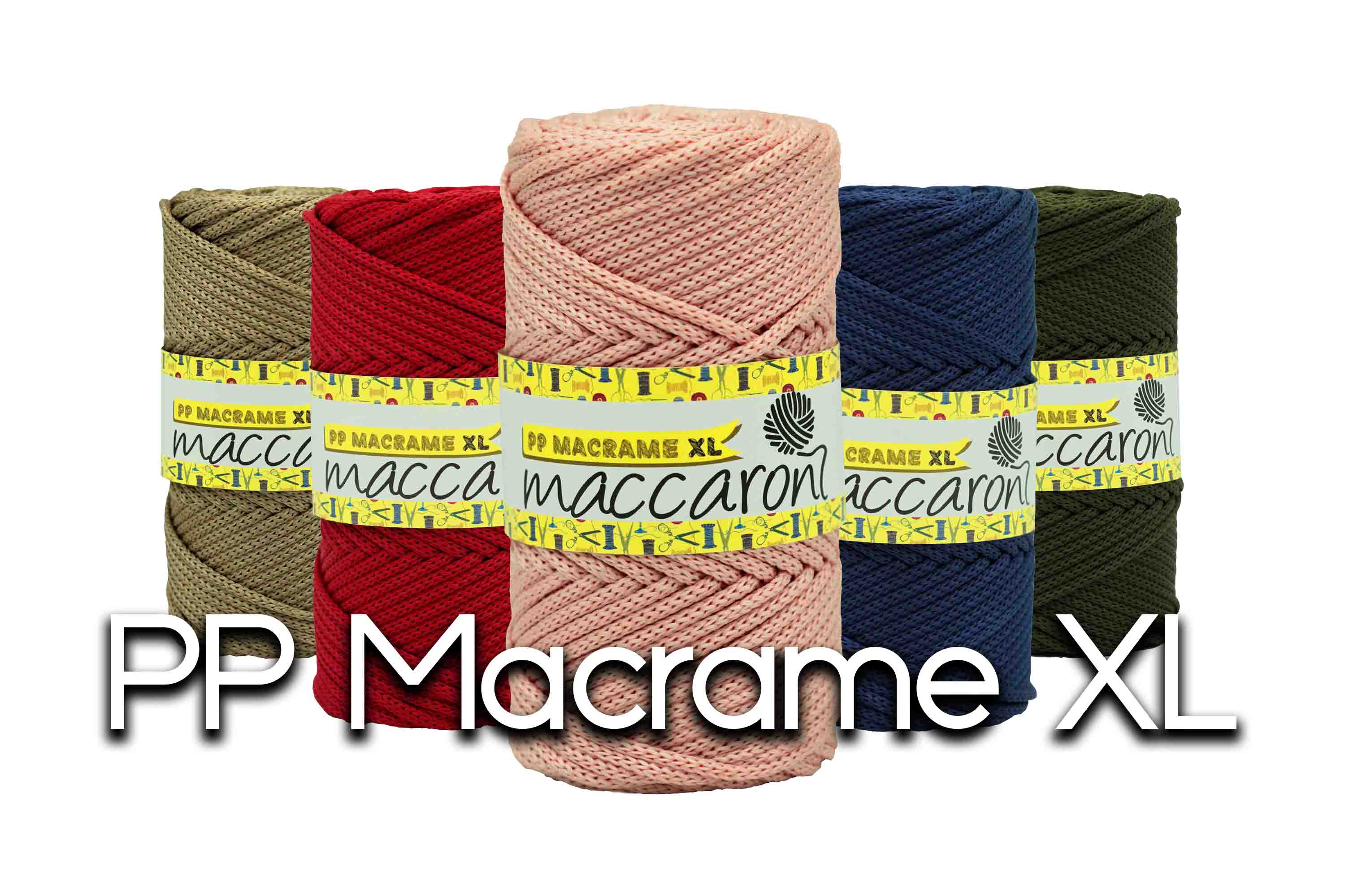 xl pp polyproplene cord yarn yarns maccaroni yarn